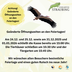 Tiergarten geöffnet